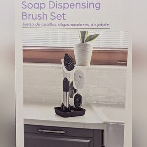 Modern Brush Set with Holder